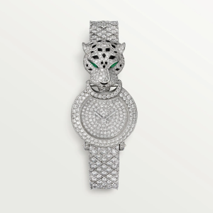Cartier La Panthère de Cartier Silver 18K White Gold Watch