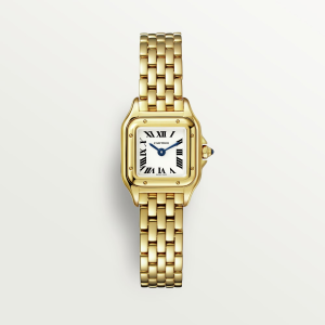 Cartier Panthère de Cartier Mini Silver 18K Yellow Gold Watch