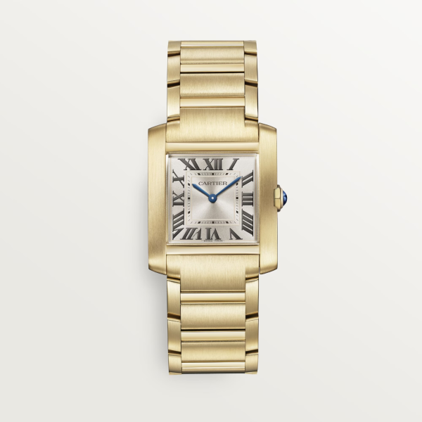 Cartier Tank Française Medium Golden 18K Yellow Gold Watch