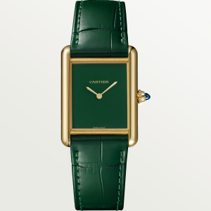 Cartier Tank Louis Cartier Green 18K Yellow Gold Watch