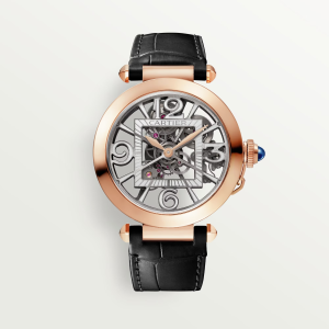 Cartier Pasha de Cartier Skeleton 18K Rose Gold Watch