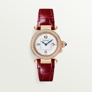Cartier Pasha de Cartier Silver 18K Rose Gold Watch
