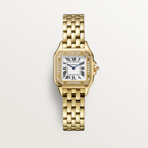 Cartier Panthère de Cartier Small Silver 18K Yellow Gold Watch