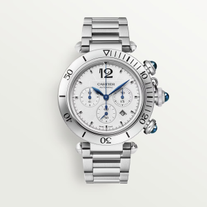 Cartier Pasha de Cartier Silver Stainless Steel Watch