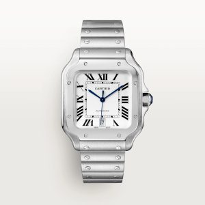 Cartier Santos de Cartier Large Silver Stainless Steel Watch