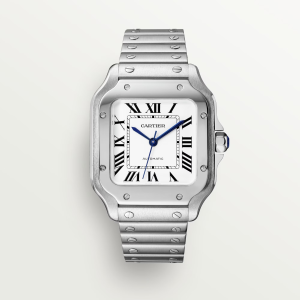 Cartier Santos de Cartier Medium Silver Stainless Steel Watch