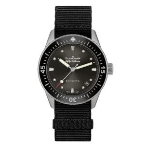 Blancpain Fifty Fathoms Bathyscaphe Grey Dial Stainless Steel Watch