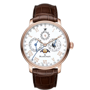 Blancpain Villeret Calendrier Chinois Traditionnel White Dial Red Gold Watch