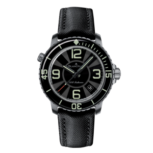 Blancpain Fifty Fathoms 500 Fathoms Black Dial Titanium Watch