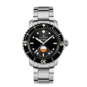 Blancpain Fifty Fathoms Automatique Black Dial Stainless Steel Watch
